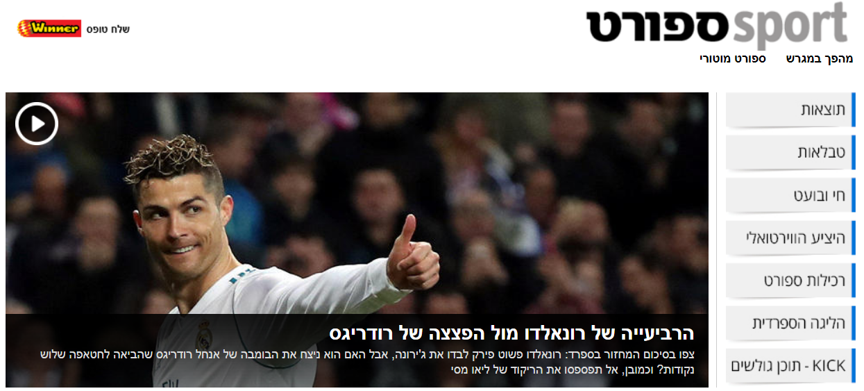חדשות הספורט של Ynet