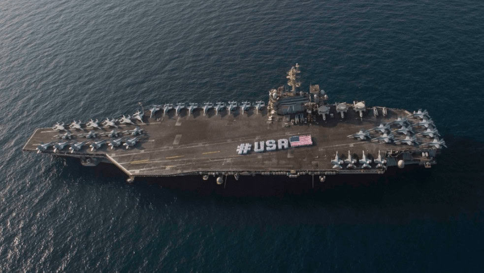 סוריה וUSS Theodore Roosevelt