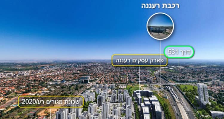 הכירו: מתחם העסקים של רעננה
