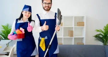 עובדי ניקיון שמקבלים קרן השתלמות לעובדי תחזוקה וניקיון